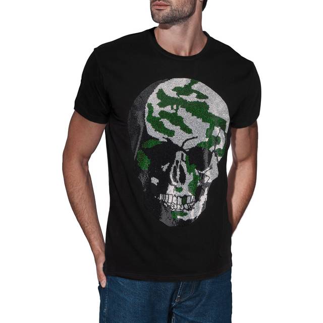 XRay Men's Camo Skull Rhinestone T-shirt • Price »