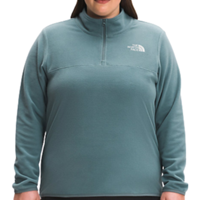 WOMEN'S PLUS OSITO ¼ ZIP HOODIE, The North Face