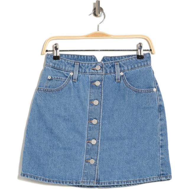 Levi's® Premium Side Slit Skirt - Blue Waves – Pit-a-Pats.com