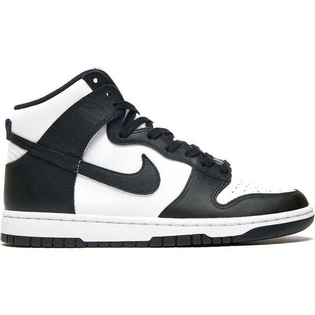 日本製造NIKE DUNK HI RETRO WHITE/BLACK-UNIVERSITY RED PANDA ナイキ ダンク パンダ US8 26cm 26.0cm