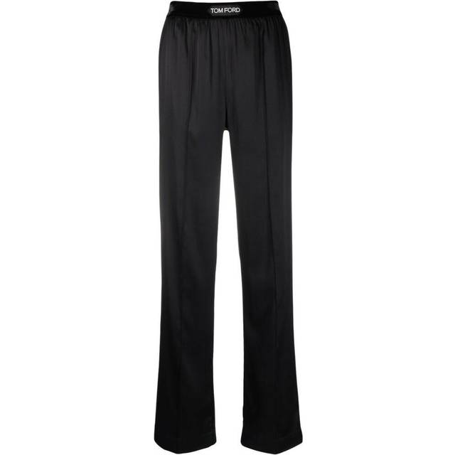 Tom Ford Logo Silk Satin Pajama pants