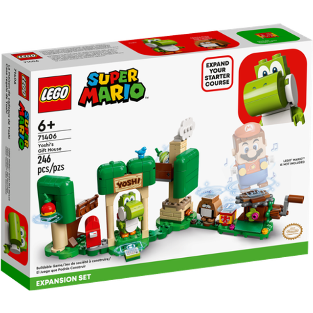 Lego Super Mario Yoshi s Gift House Expansion Set 71406 Price