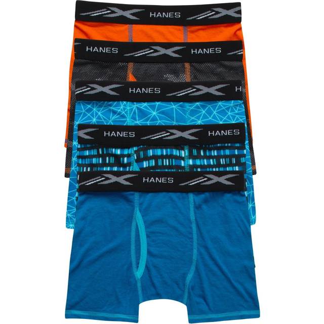 Fruit Of The Loom Boys' 5pk Breathable Micro-mesh Boxer Briefs