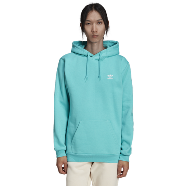 Adidas trefoil fleece on sale hoodie