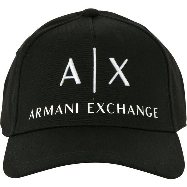 Armani Exchange Men s Ax Logo Cap Black White Price