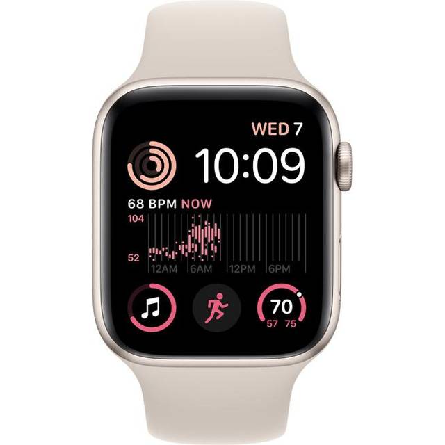 Apple Watch SE 2022 44mm Aluminum Case with Sport Band • Price »