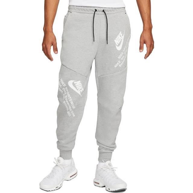 Nike Sportswear Tech Fleece GX Joggers Men - Dark Grey Heather/White •  Price »