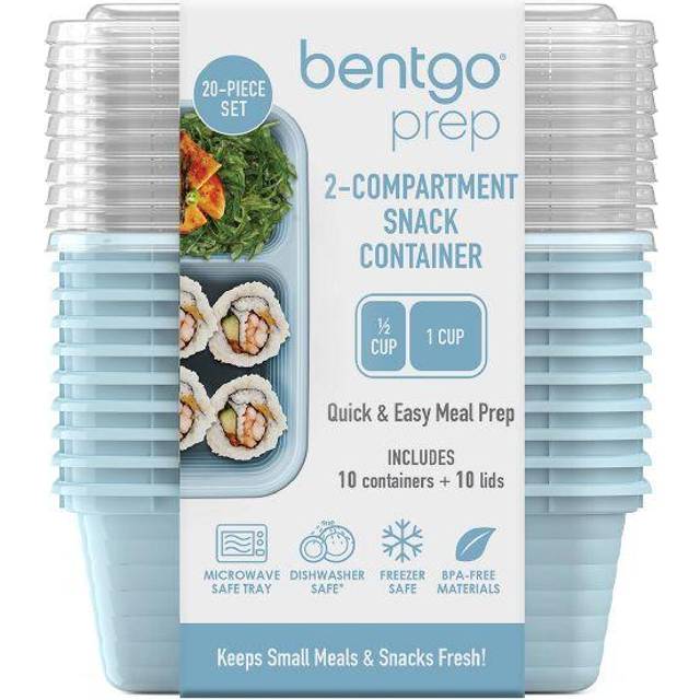 Bentgo Prep 2-Compartment Snack Container, 20 pc. Set at Tractor Supply Co.