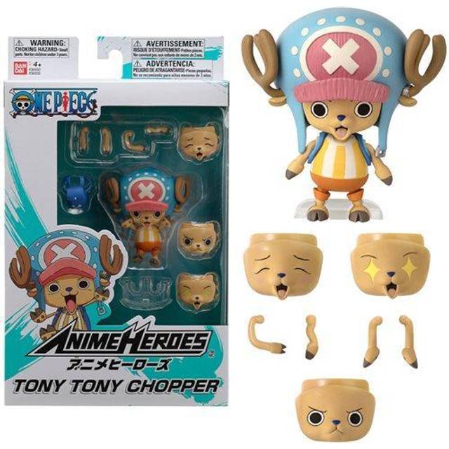 BANDAI NAMCO One Piece Anime Heroes Tony Tony Chopper Action Figure –  Vintage Action Figures