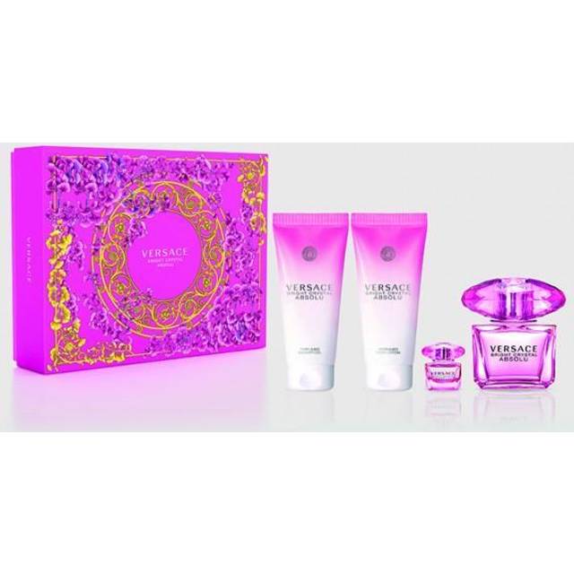 Versace Bright Crystal Absolu EDP Gift Set EDP Mini Shower Gel