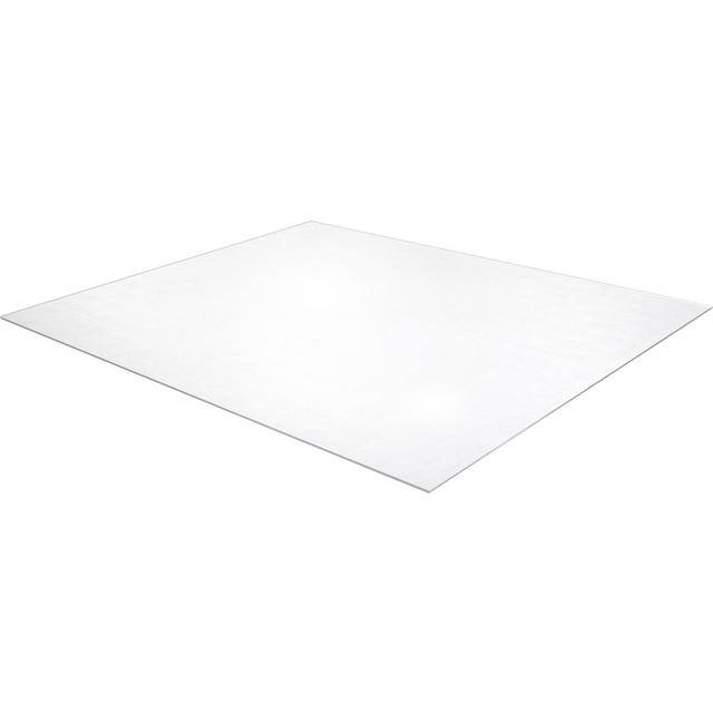 48x118 Polycarbonate Chair Mat for Carpets Rectangular Clear - Floortex