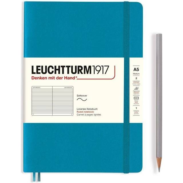 Leuchtturm1917 Softcover Notebook Medium Ocean - Dotted