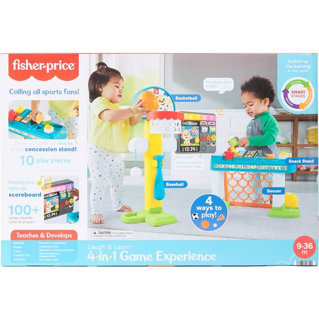 Laugh & Learn 4-in-1 Game Experience Sports Playset