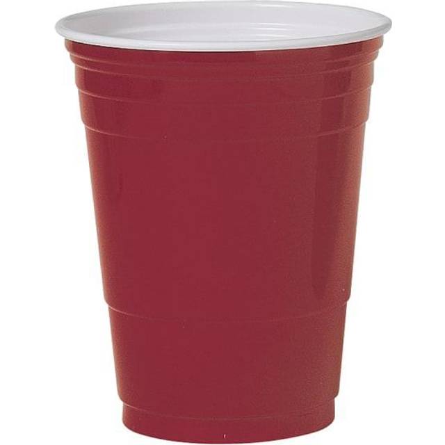 True 16 oz Red Party Cups