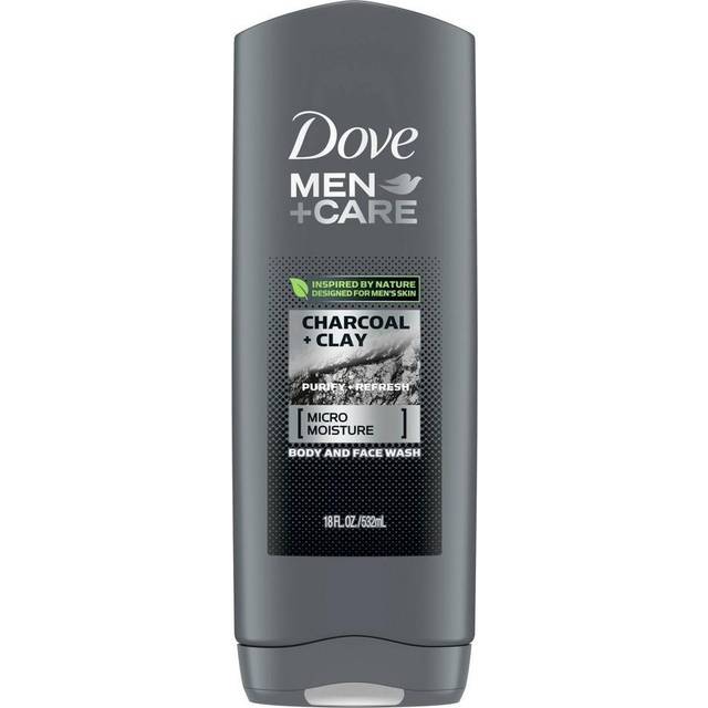 Dove Men+Care Elements Body Wash Charcoal+Clay Effectively Washes Away  Bacteria While Nourishing Your Skin 13.5 oz