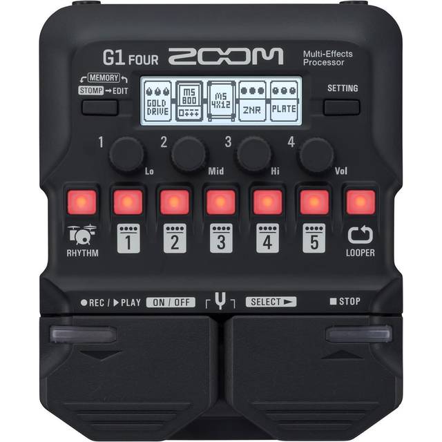 Zoom G1 Four Guitar Multi-Effects Processor • Price »