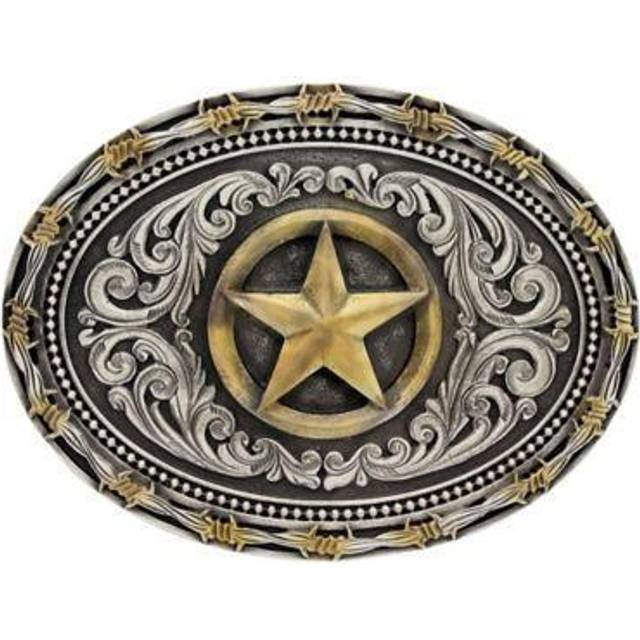 Scalloped All Around Cowboy Belt Buckle