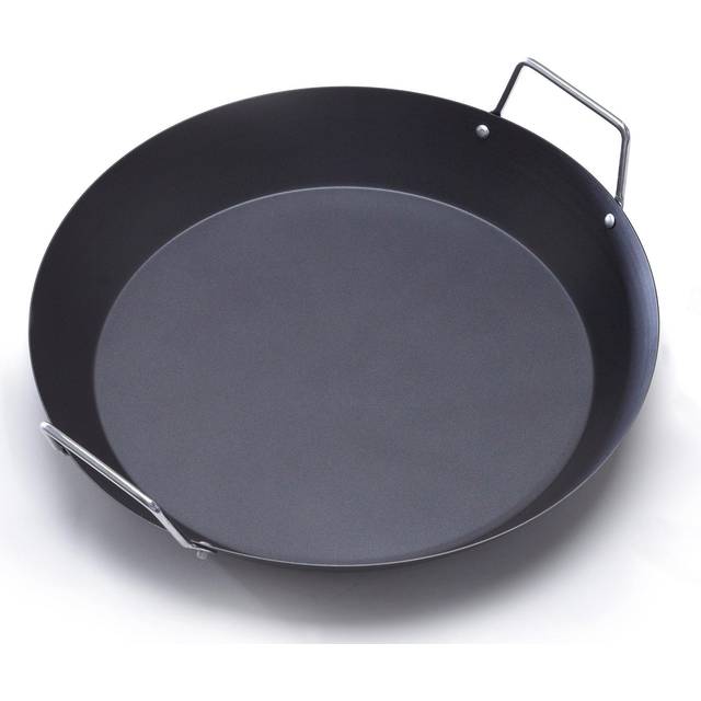 Matfer Bourgeat Black Steel Paella Pan (17 3/4)