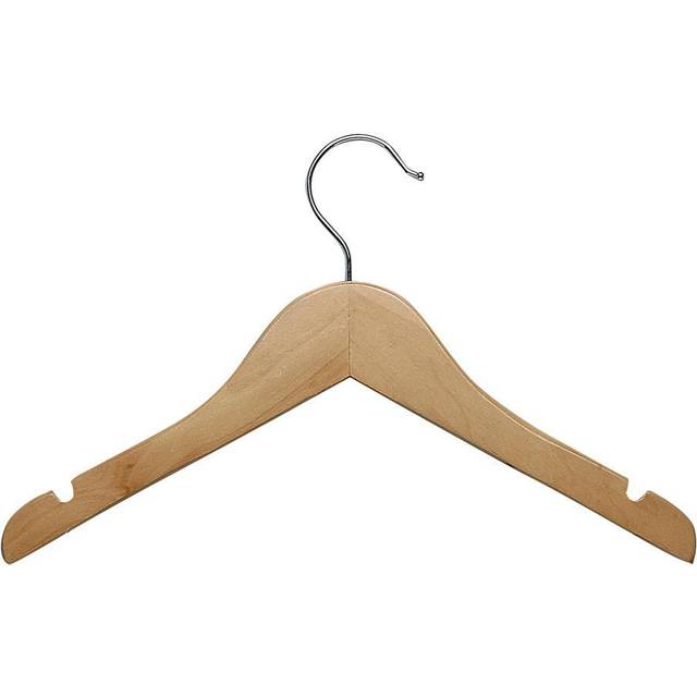 Honey-Can-Do Natural Wood Shirt and Dress Kids Hangers 10-Pack HNG-09039 -  The Home Depot