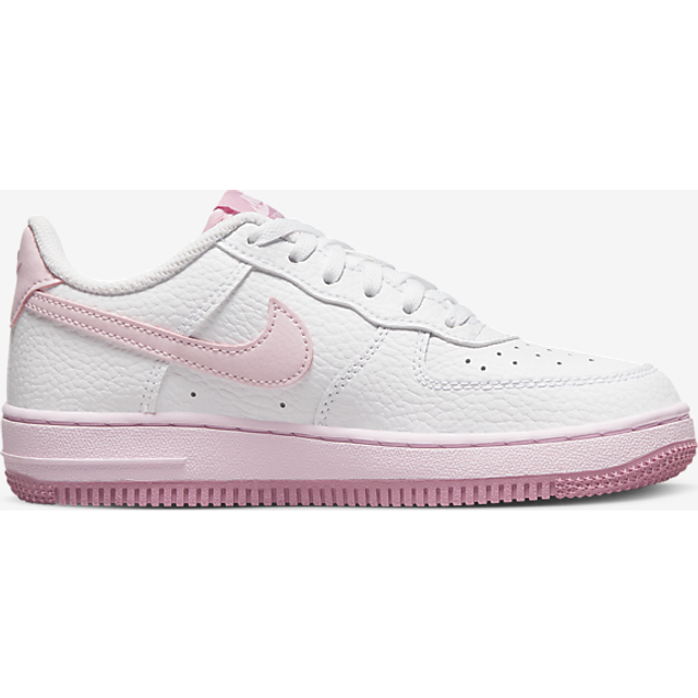 Nike Force 1 PS White Elemental Pink Medium Soft Pink Pink Foam