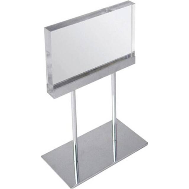 Azar Displays Magnetic Sign Holders 5 12 x 5 12 Clear Pack Of 10 Holders -  Office Depot