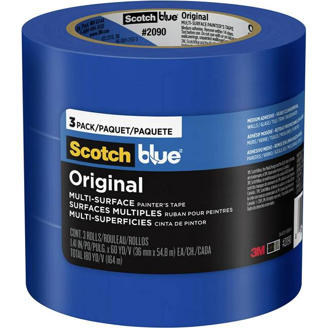 ScotchBlue 0.94 in. W x 60 yd. L Blue Medium Strength Original