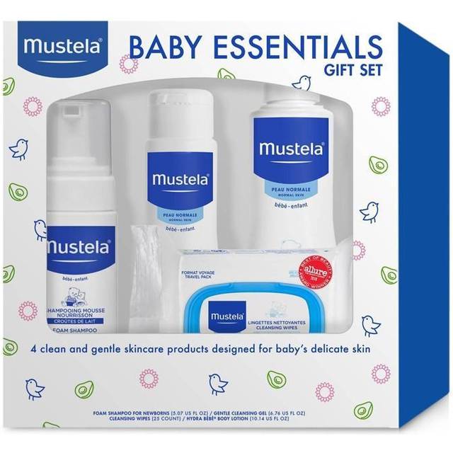 Mustela Baby Essentials 4 Piece Baby Skincare Gift Set