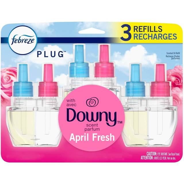 Febreze Downy April Fresh Scent Odor-Fighting Air Freshener, 2 pk