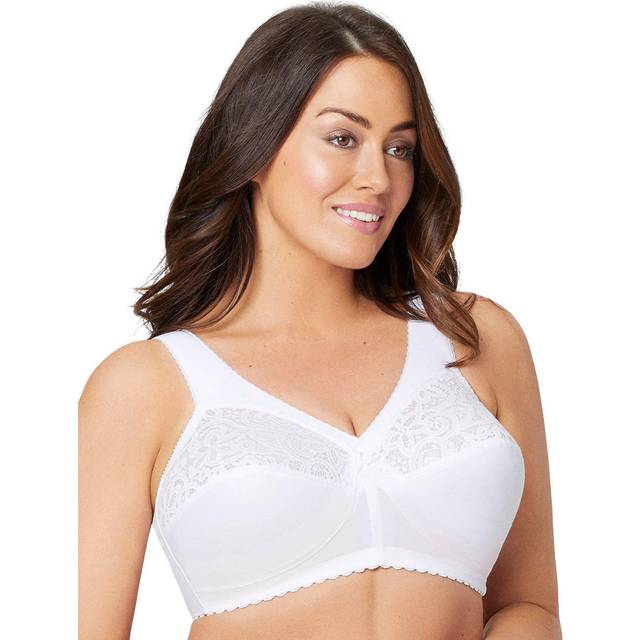Lilyette by by Bali Into Comfort Keyhole Minimizer Bra at  Women's  Clothing store