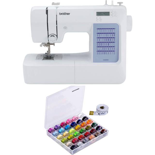 Brother 60-Stitch Computerized Sewing Machine with Built-in Accessory  Storage CS5055 - The Home Depot