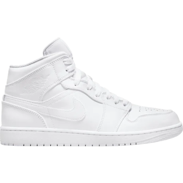 Nike Air Jordan 1 Mid - White • See the best prices »