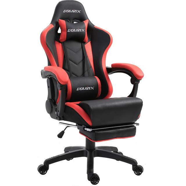 Dowinx Gaming Chair Ergonomic Racing Style Recliner with Massage Lumbar  Support, Office Armchair for Computer PU Leather E-Sports Gamer Chairs with  • Price »
