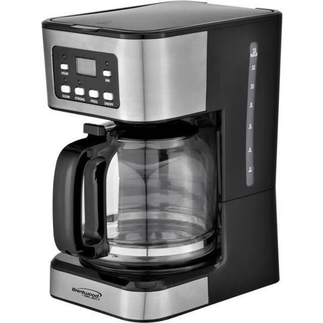 Brentwood Single Serve 5 Cup Coffee Maker Black - Office Depot