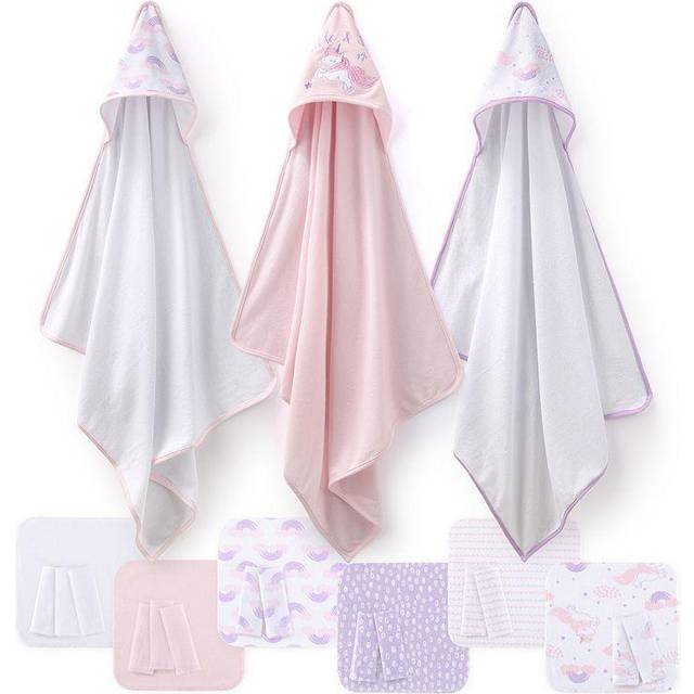 Pink Pendleton Hooded Towel for Kids