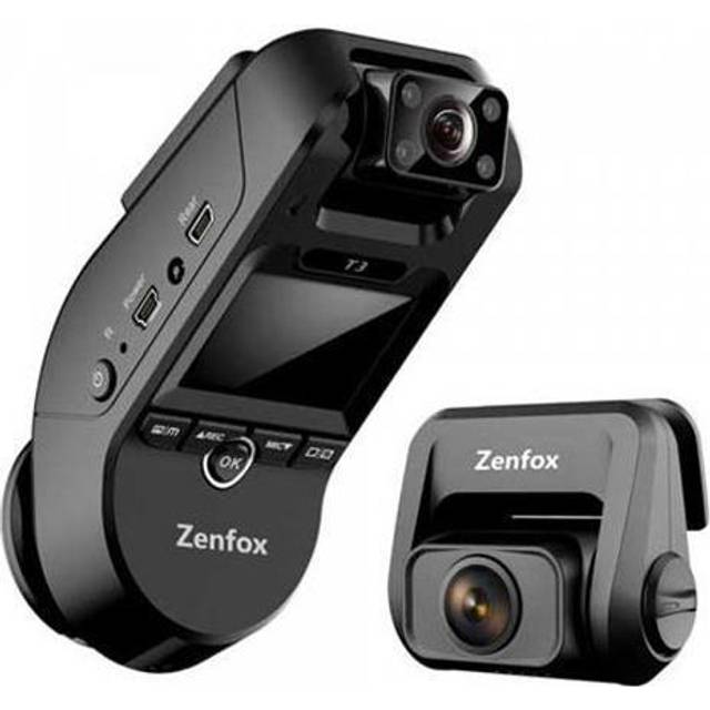 GALPHI 3 Channel Dash Cam Front and Rear Inside User Guide