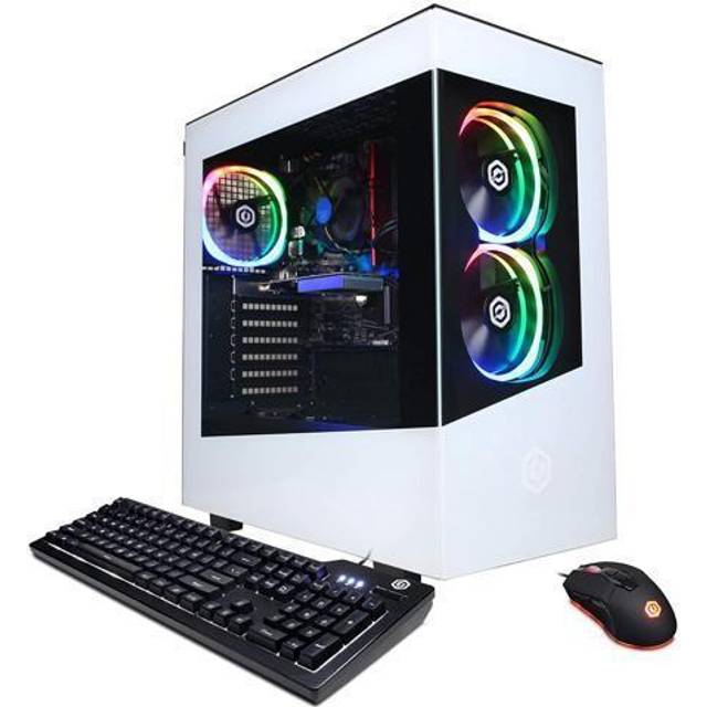 STGAubron Gaming Desktop PC Computer,Intel Core I7 3.4 GHz up to 3.9  GHz,Radeon RX 580 8G GDDR5,16G RAM,512G SSD,WiFi,Bluetooth 5.0,RGB  Fanx6,RGB
