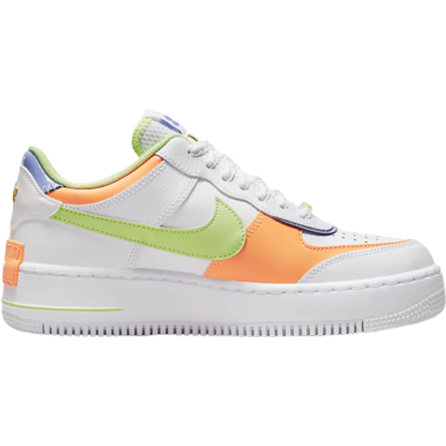 Nike - Women - Rubber - Air Force 1 '07 White/Green Glow Sneakers - 12 - White