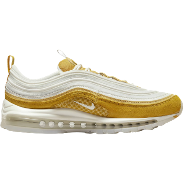 Air max 97 outlet gold and white