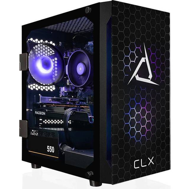 CLX SET Gaming Desktop, R5 5600, 16GB, 500GB RX • Price »