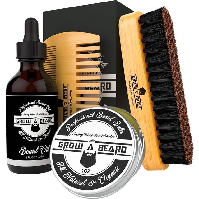 Gifts for Men - Beard Grooming Kit for Men Gift Set with Beard Oil, Be