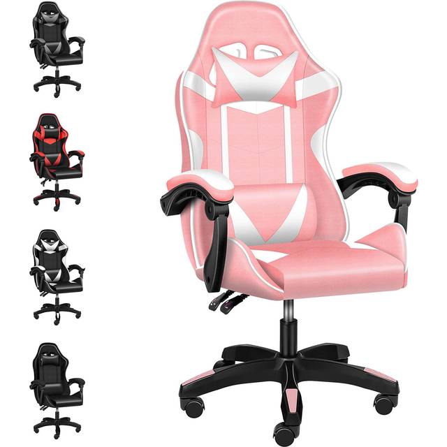  Gaming Chair, Backrest and Seat Height Adjustable