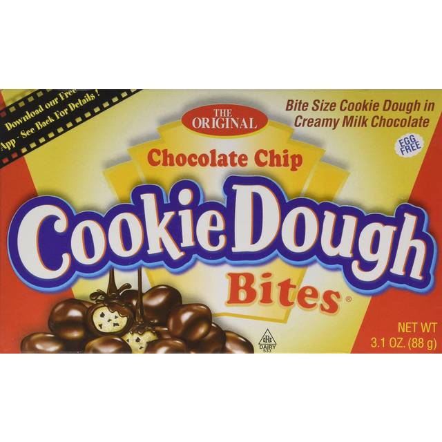 Cookie Dough Bites Chocolate Chip - Theatre Box - 88g