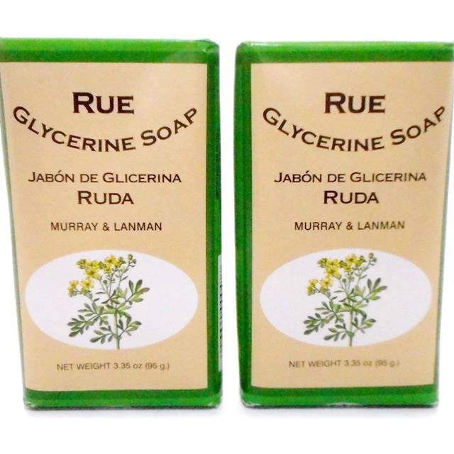 Rude & Gliceryn Soap 3.3 oz - Jabon de Ruda y Glicerina (Pack of 1) 