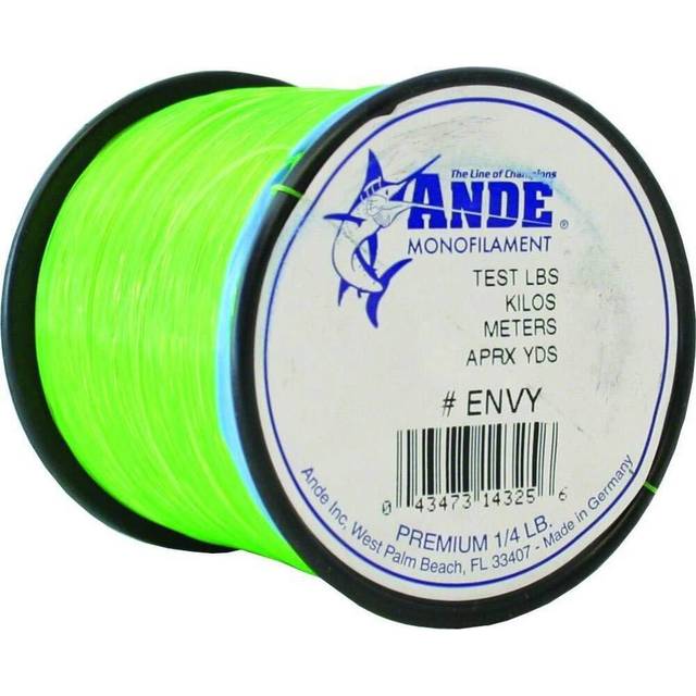 Ande Monofilament Line (Envy Green, 20 -Pounds Test, 1/4# Spool) • Price »