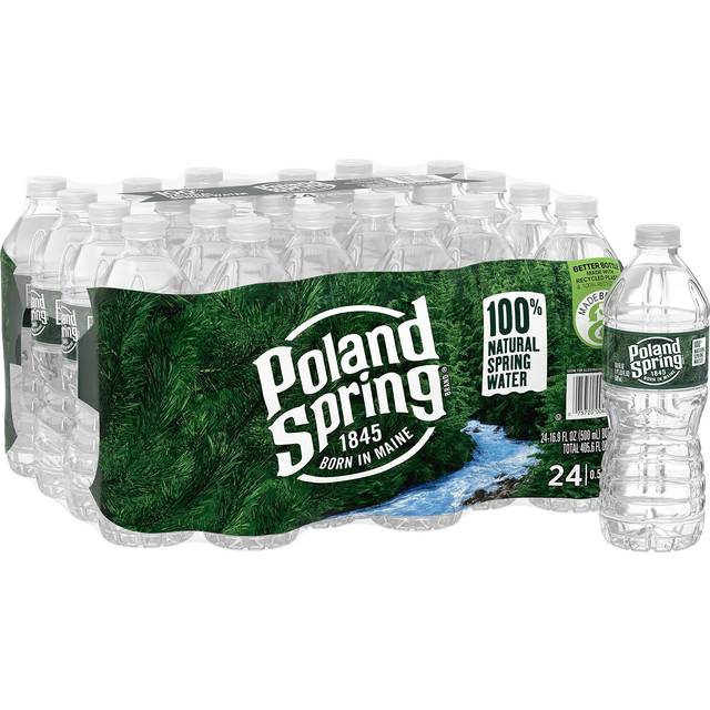  Poland Spring Brand 100% Natural Spring Water, 16.9 oz