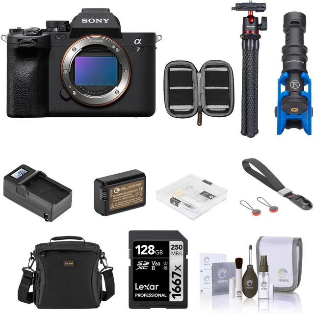 Sony a7 IV Mirrorless Camera with Mic Kit