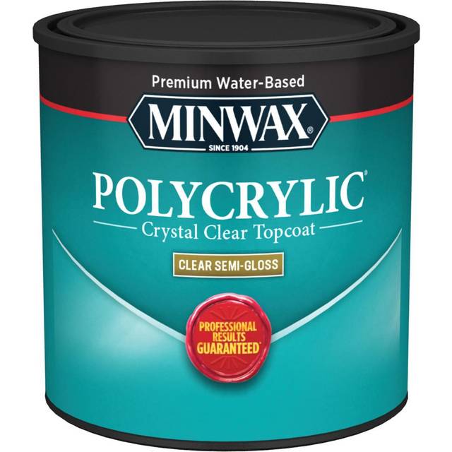 Minwax Gloss Clear Polycrylic 0.5 pt. 