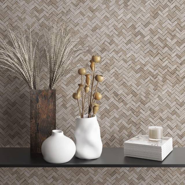 Galerie Wallcoverings Eden Woven Rattan 33' L X 21 W Wallpaper