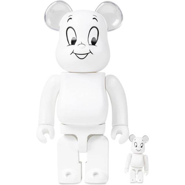 Medicom Toy Casper Be@rbrick in White 100%/400% END. Clothing