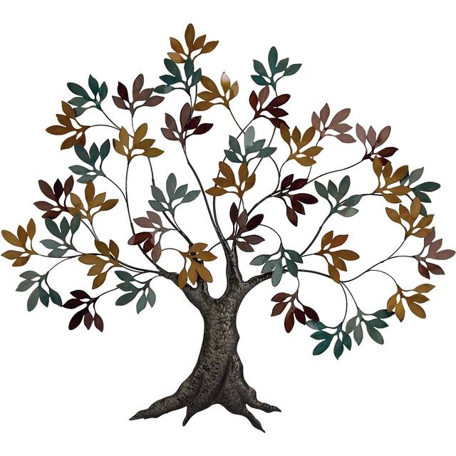 Deco 79 79 Metal Tree with Leaf Detail, 47 Wall Decor • Price »